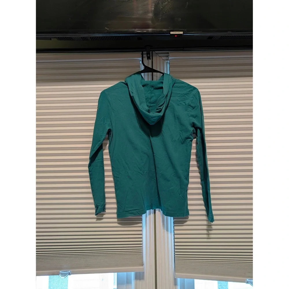 Old Navy Kids Green Limitless Skate Club Graphic Hoodie Tee L 10-12 447476-01